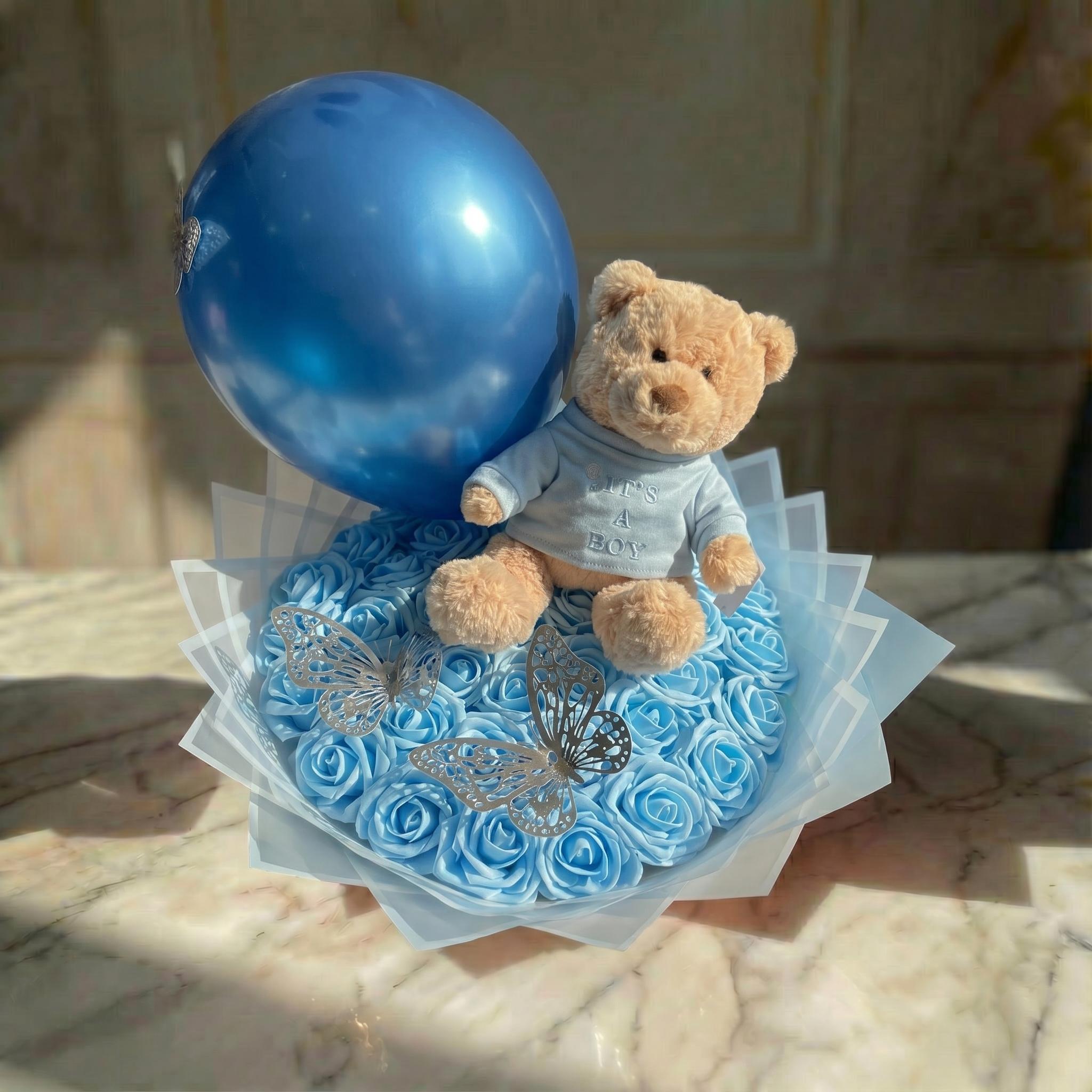 Welcome Little Boy Bouquet M