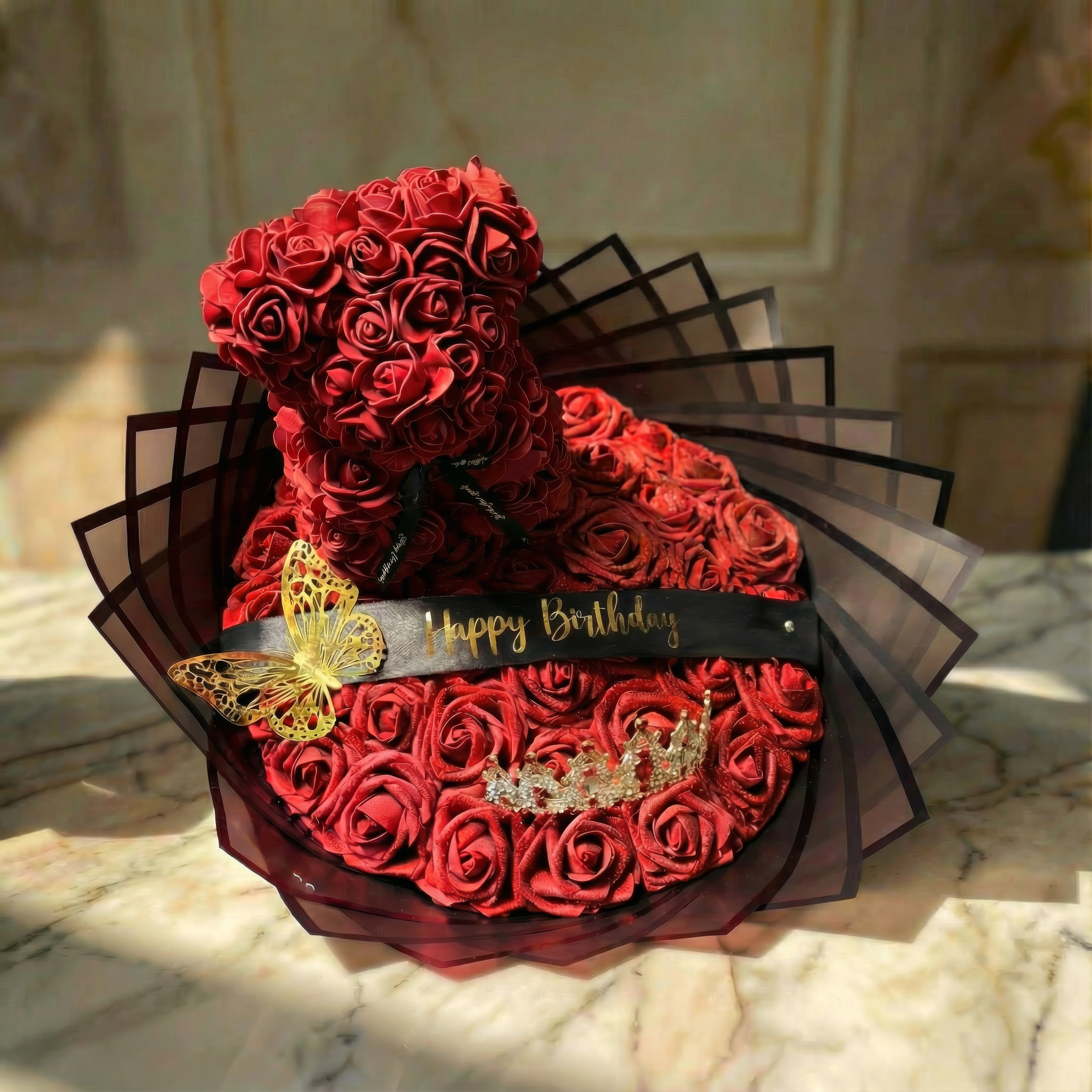 Whispers in Red Love Bouquet M